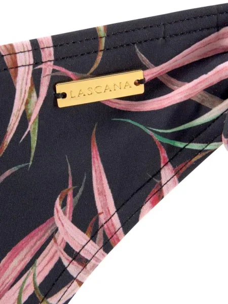 LASCANA Bikini hlačke zelena / roza črna