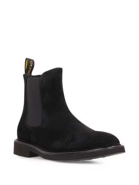 Botine chelsea Doucal's cu imagine negru