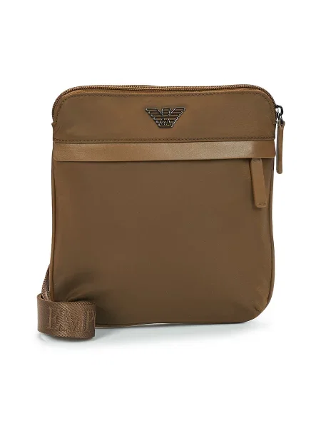 Geanta crossbody Emporio Armani maro