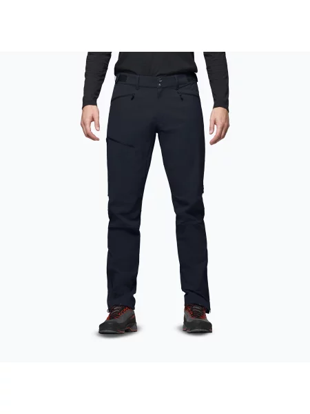 Pantaloni de trekking pentru bărbați NORRONA Falketind caviar black negru