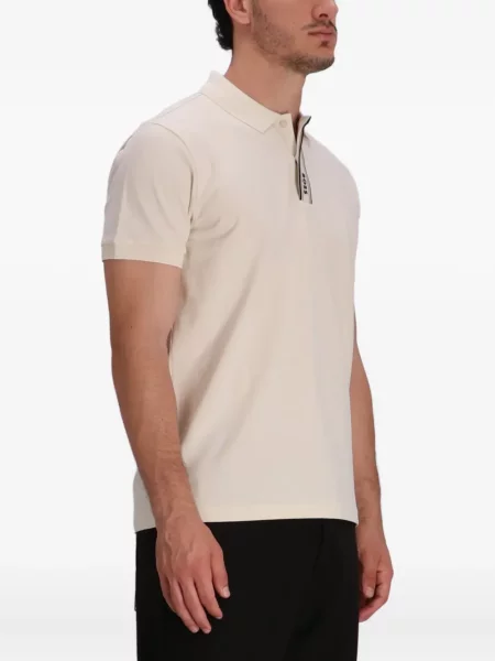 Tricou polo Boss cu autograf