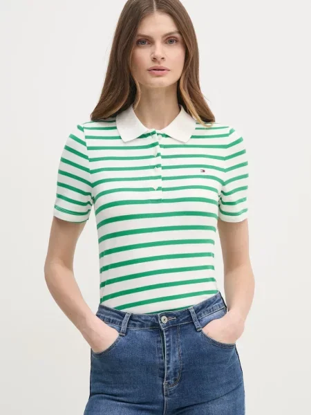 Polotričko Tommy Hilfiger zelené