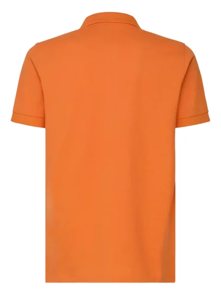 Polo Fay cu broderie portocaliu