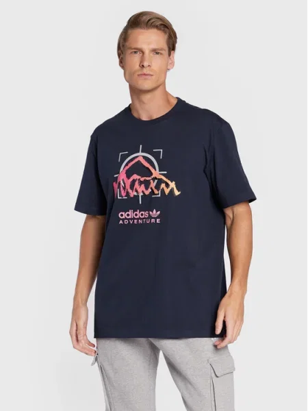 Adidas Tricou Adventure Ride Bleumarin