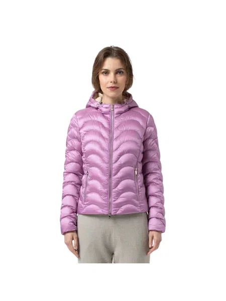 Pikowana kurtka puchowa Ciesse Piumini różowa