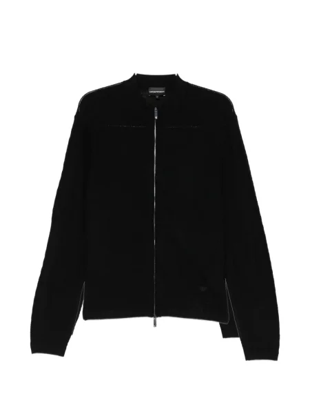 Cardigan Emporio Armani tricotate negru