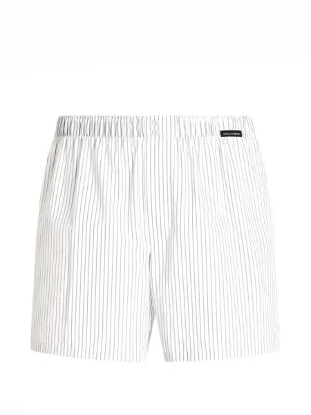 Boxeri Dolce & Gabbana cu dungi alb