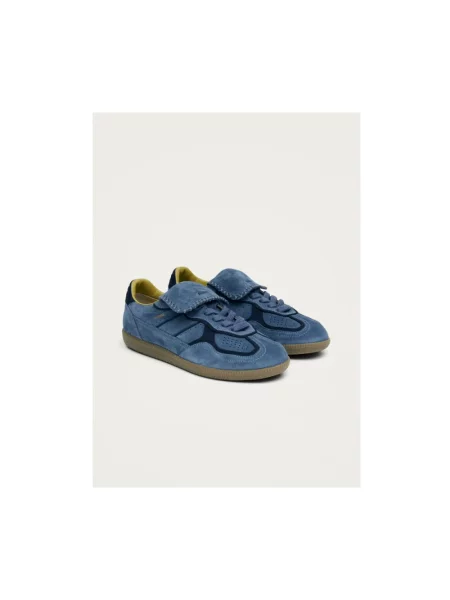 Alohas sneakersy zamszowe niebieski