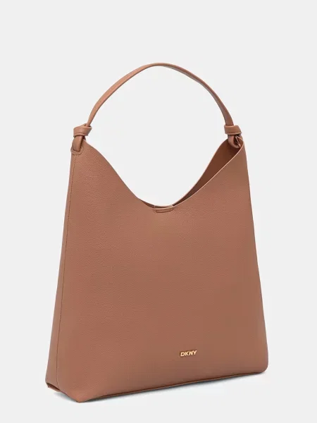 Műbőr shopper táska Dkny barna