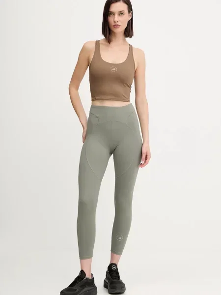 Топ для тренувань adidas by Stella McCartney коричневий