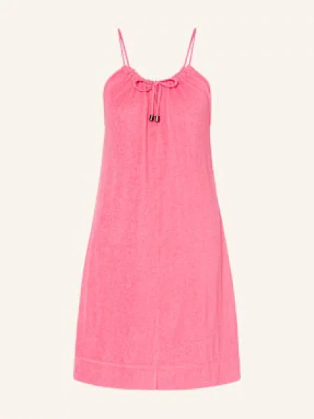Juvia Sukienka Z Frotte Enissa pink różowa
