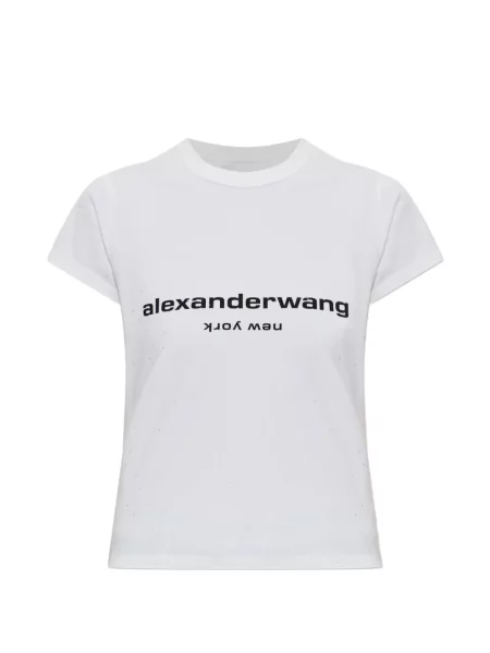 Tricou Alexander Wang alb