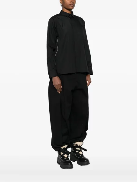 Cămașă Sacai lungă negru