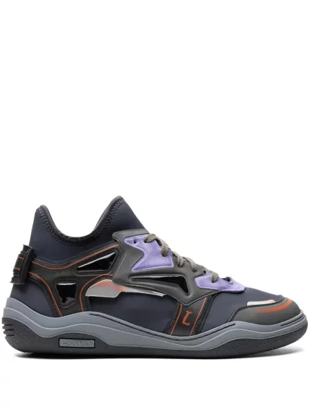 Sneakerși Lanvin din neopren gri