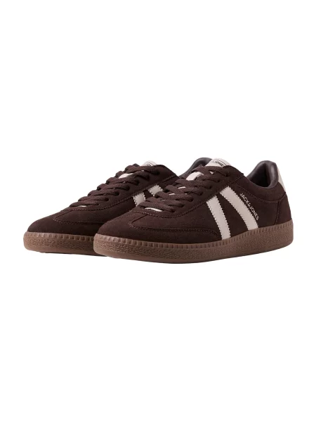 JACK & JONES Nízke tenisky JFWKIRK nebielená / tmavohnedá