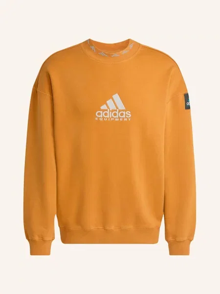 Adidas Originals Bluza Nierozpinana Oversize Equipment braun żółta