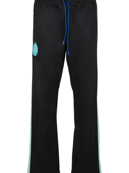 Pequs Hlače plava / zelena crna