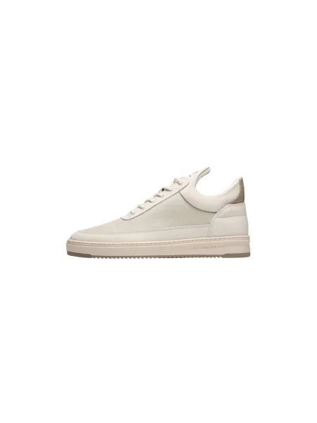 Sneakersy Filling Pieces skórzane beżowe