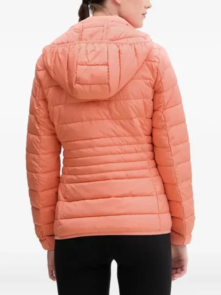Geacă Ea7 Emporio Armani cu imagine portocaliu