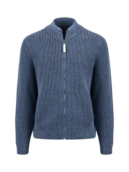 Кардиган Fynch-Hatton бавовна/вовна блакитний