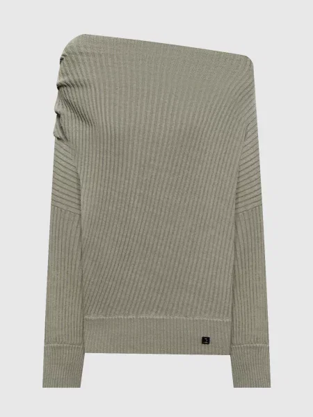 Светр із шовку Balmain зелений