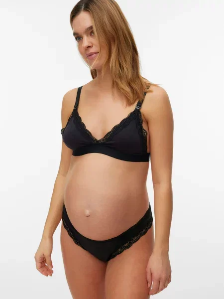 MAMALICIOUS Sutien MLREECE' negru