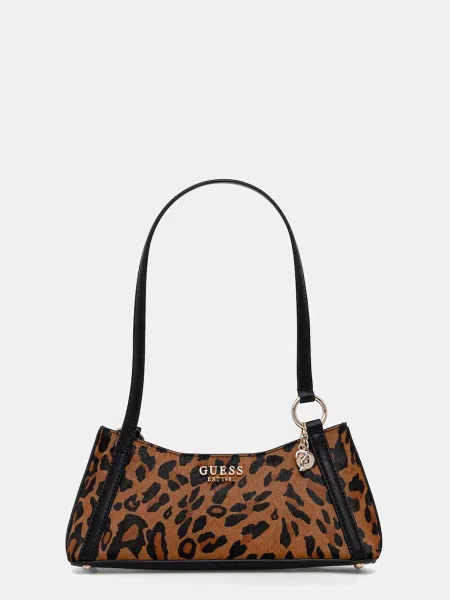 Guess torebka DOMITILLA brązowy