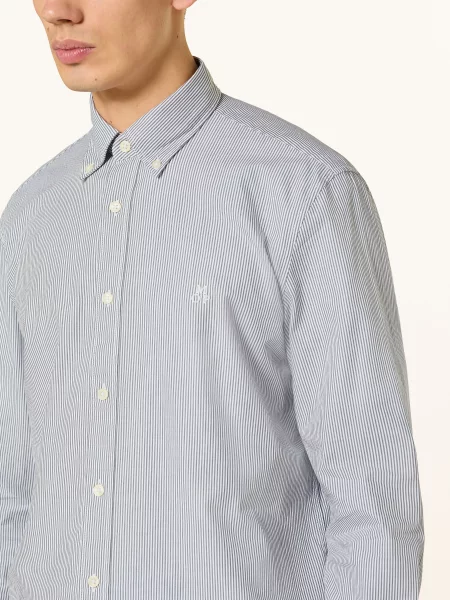 Marc O'polo Koszula Regular Fit grau biała