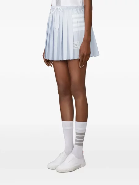 Fusta mini Thom Browne cu cordon albastru