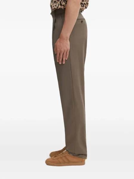 Pantaloni Wacko Maria plisate maro