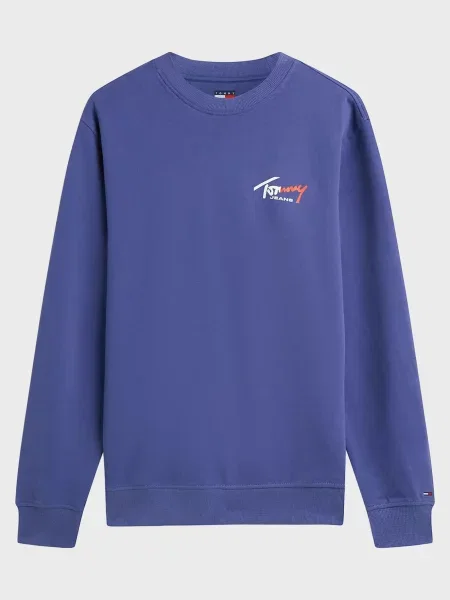 Свитшот Tommy Jeans фиолетовый
