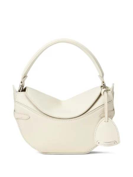 Mini top Ralph Lauren Collection din piele mini