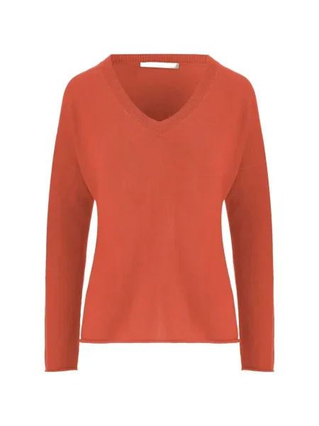 Pulover Allude cu decolteu în V roșu
