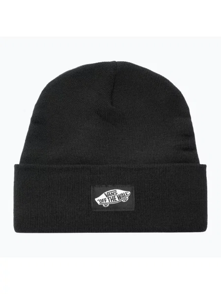 Zimná čiapka Vans Classic Tall Cuff Beanie black čierna