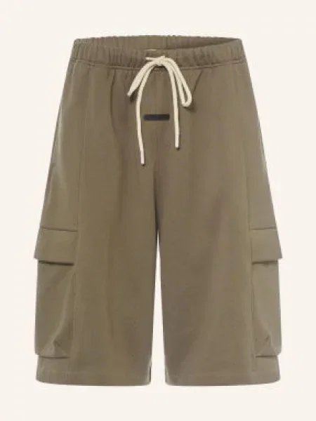 Essentials Fear Of God Szorty Cargo gruen oliwkowe