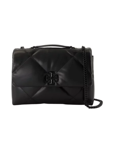 Torebka Tory Burch skórzana czarna