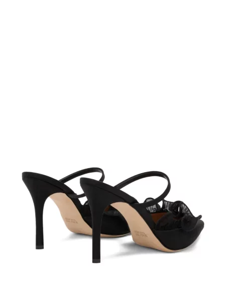 Mules Malone Souliers s mašlí černé