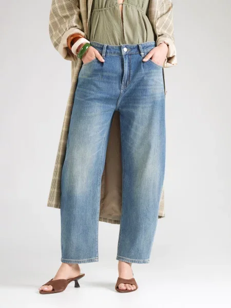 Elias Rumelis Plisované rifle Darcey denim modrá