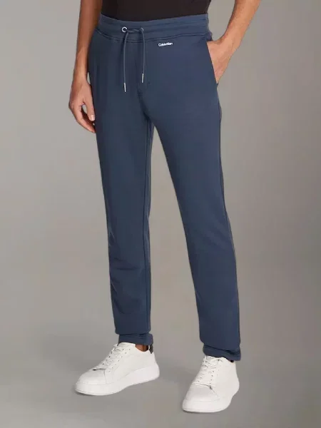 Спортивные штаны Calvin Klein из модала синие