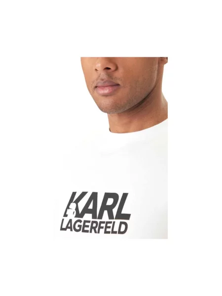 Koszulka Karl Lagerfeld biała