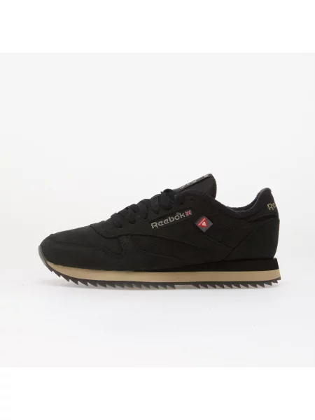 Sneakers Reebok Classic Leather Ripple Black/ Elevated Beige/ Black EUR 44 čierna