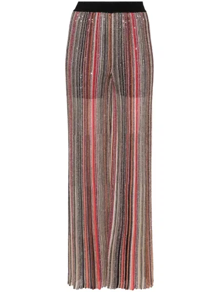 Pantaloni Missoni cu paiete negru