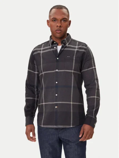 Barbour Cămașă Dunoon gri