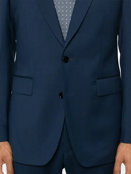 Costum Fursac de lână de costum albastru