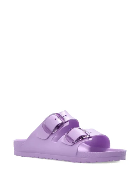 Sandale Birkenstock cu cataramă violet