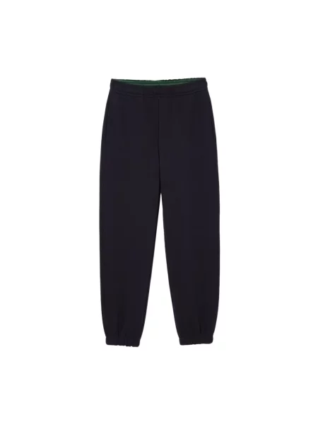 Spodnie dresowe Lacoste casual niebieskie