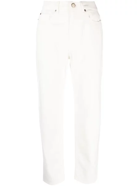 Pantaloni Twinset alb
