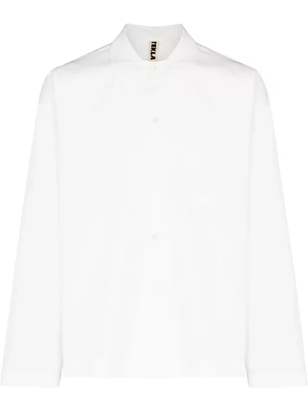 Poplínová košile Tekla bílá