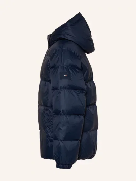 Tommy Hilfiger Kurtka Puchowa blau granatowa