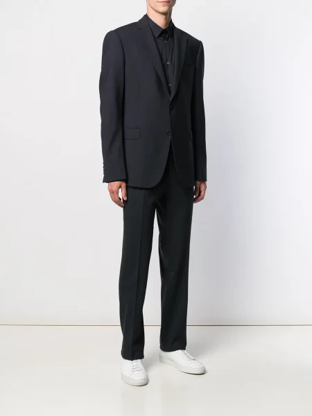 Oblekový oblek Emporio Armani modrý